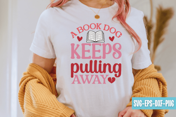 A Book Dog Keeps Pulling Away SVG Review