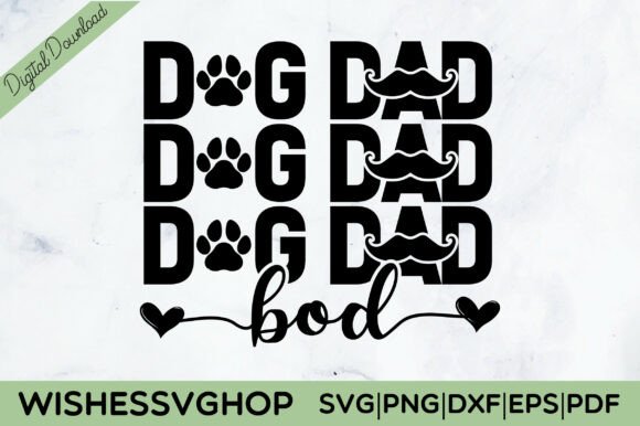 Dog Dad Bod SVG PNG Review