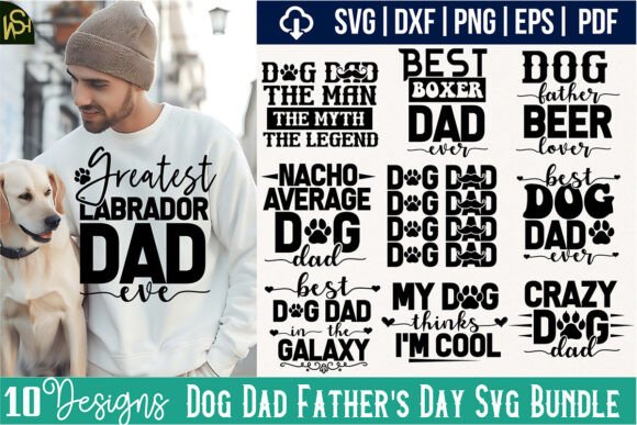 Dog Dad Father’s Day SVG Bundle Review