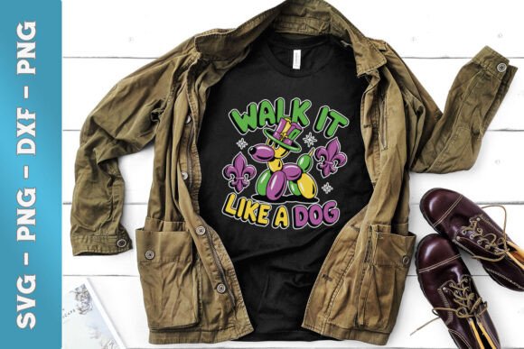 Walk It Like a Dog Mardi Gras Food SVG Review